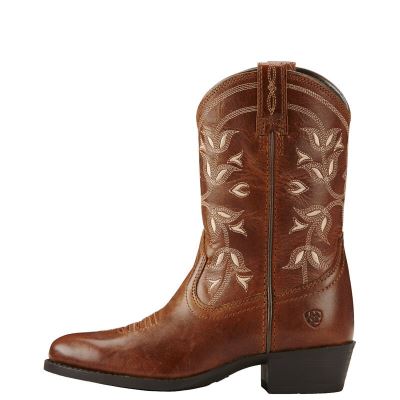 Ariat Desert Holly Kahverengi Western Csizma Çocuk (37417-807)